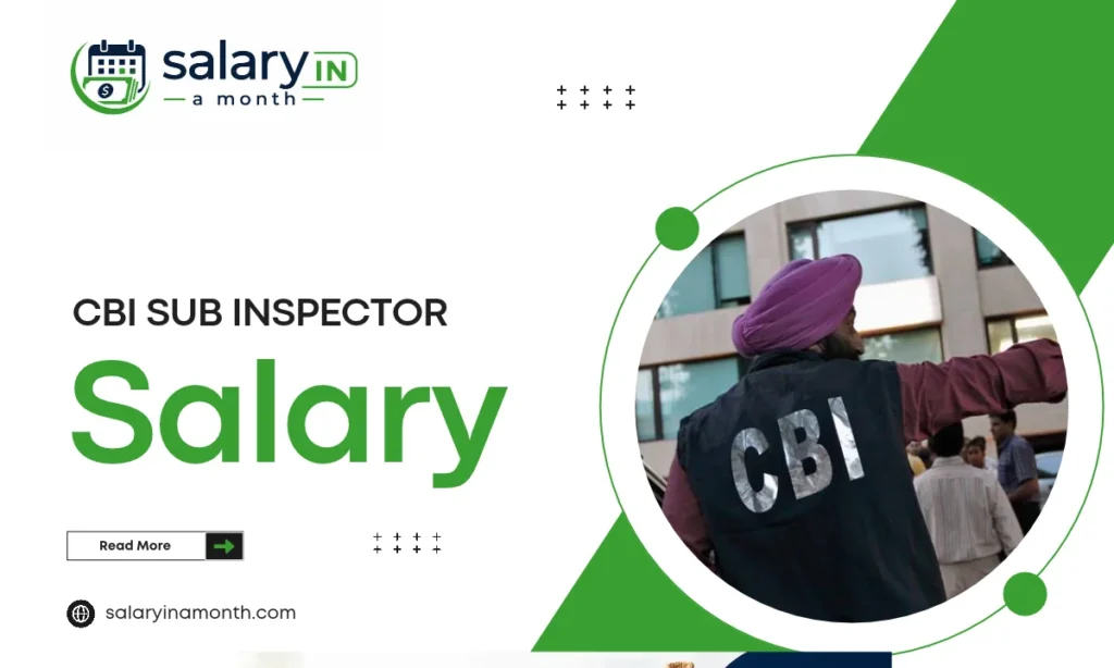 CBI Sub Inspector Salary