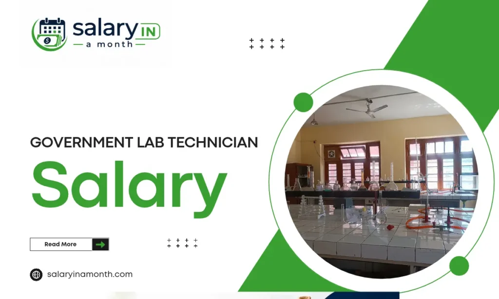 Government lab technician salary